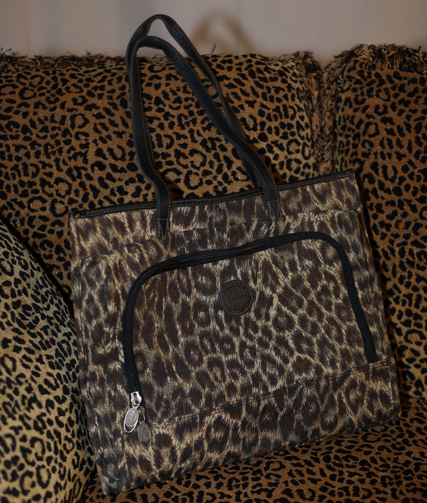 Ricardo Beverly Hills Leopard Tote