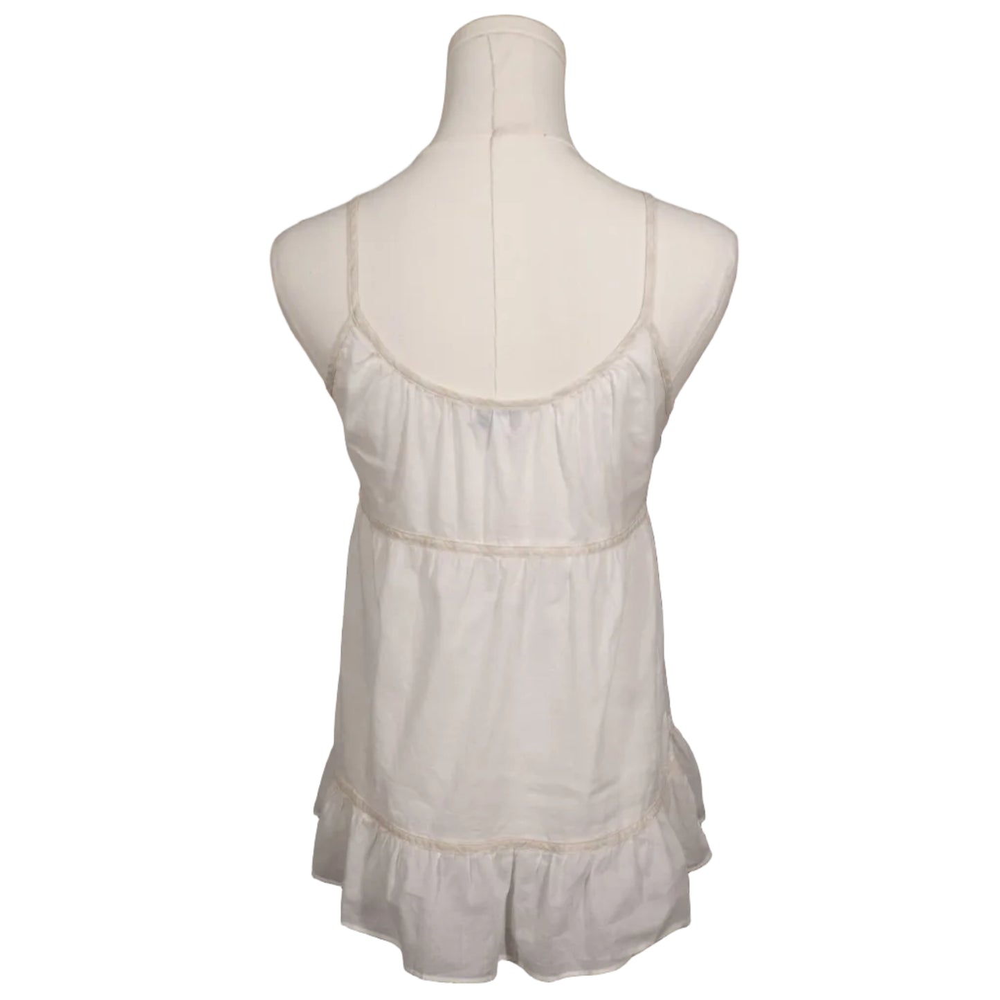 American Eagle Cream Babydoll Cami (0)