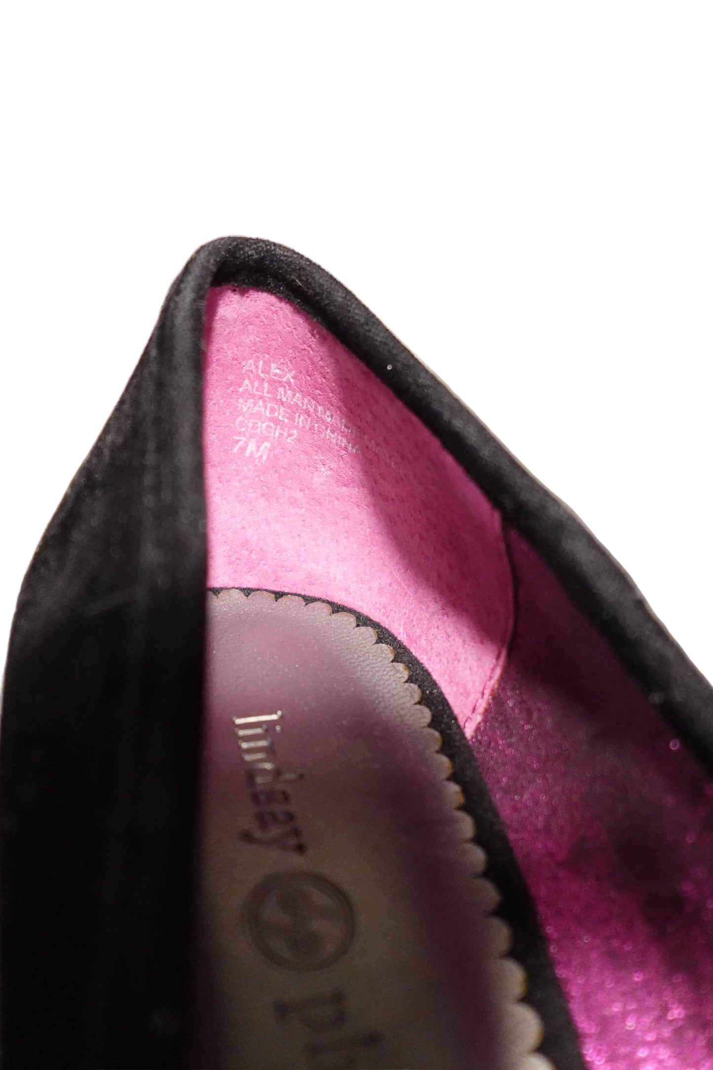 Black Suede Embellished Heels by Inner Beauty-7