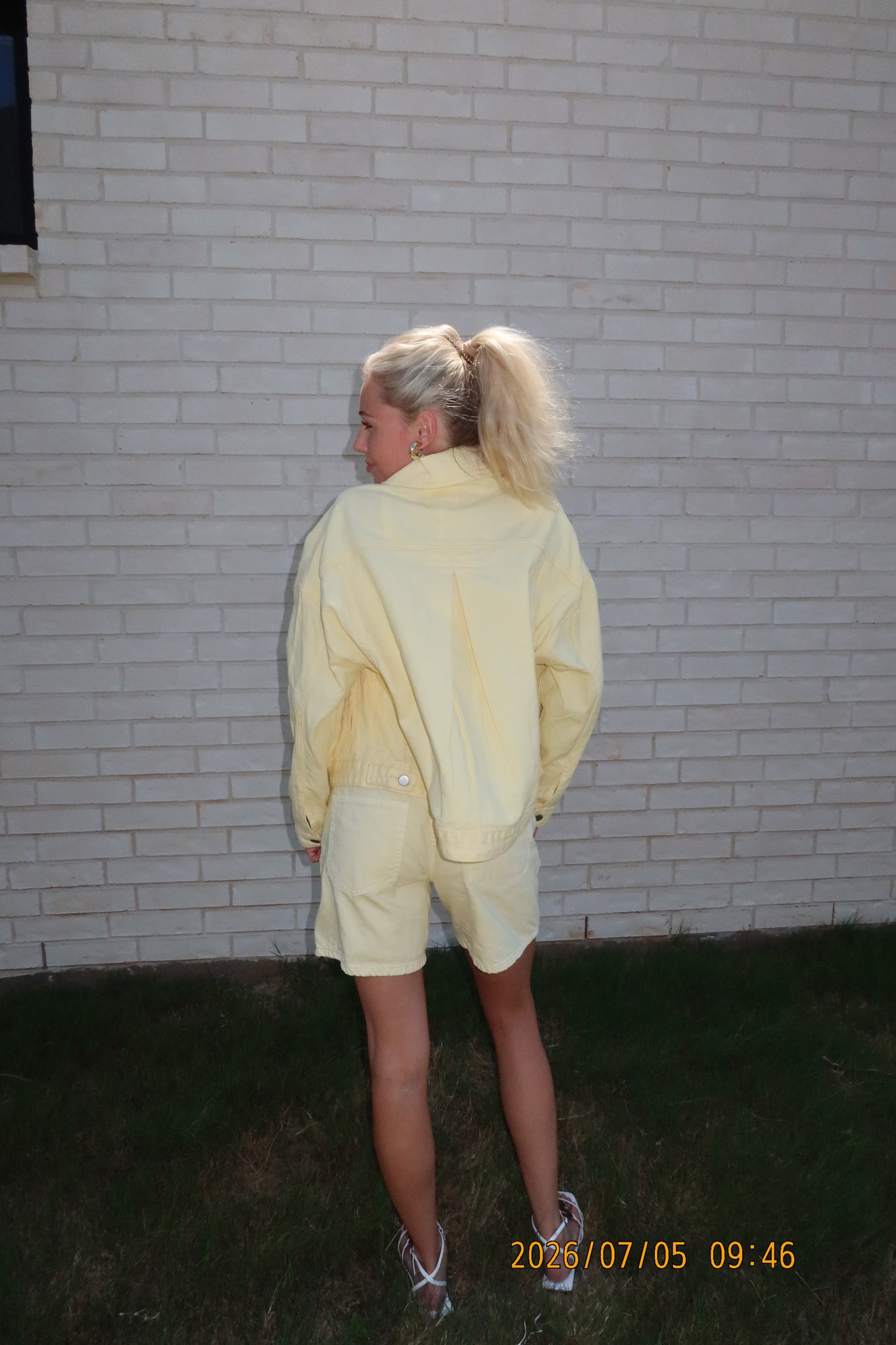 Sunshine Oversized Denim Jacket