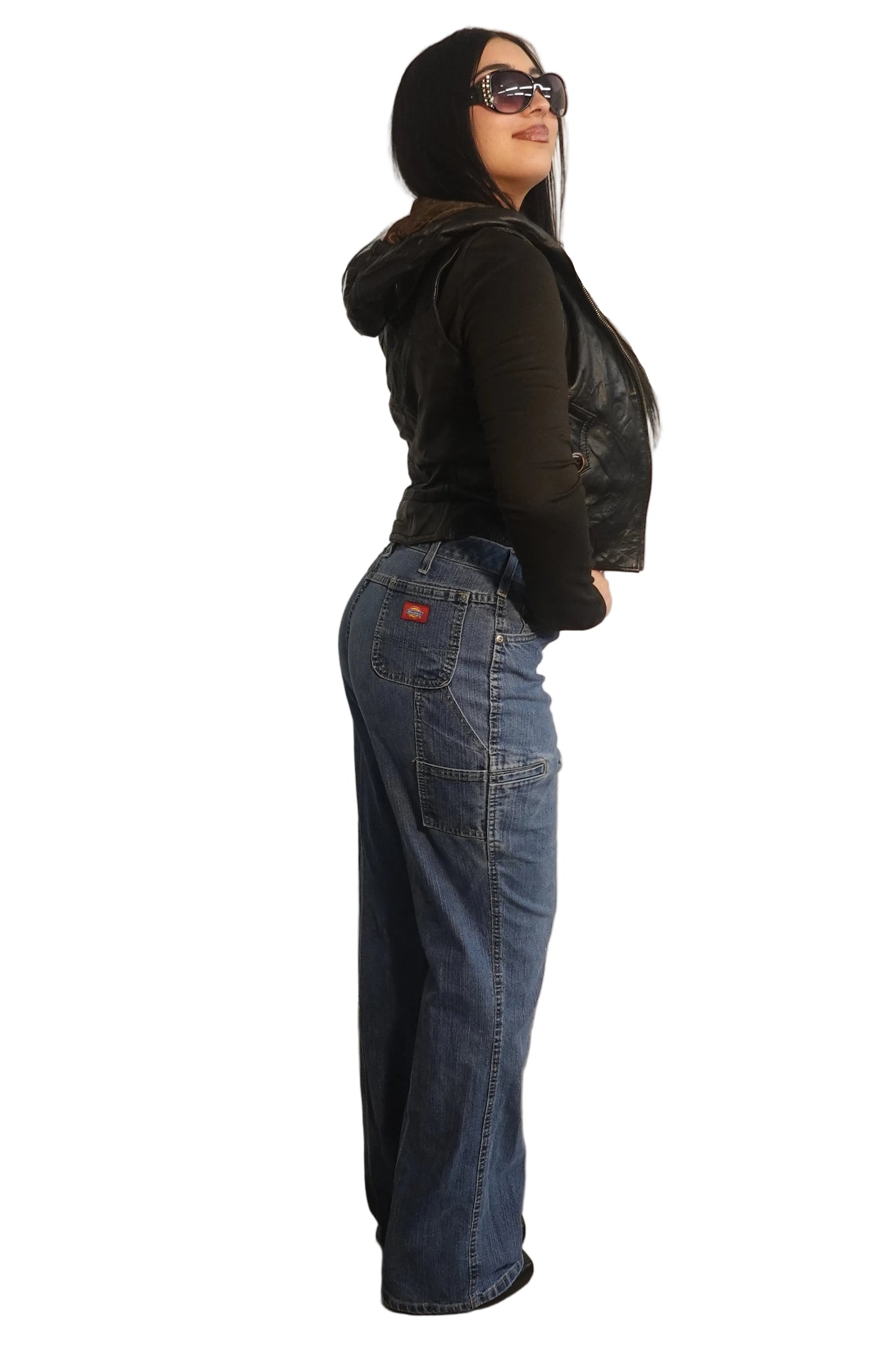 Vintage Dickies Utility Wide-Leg Jeans-14