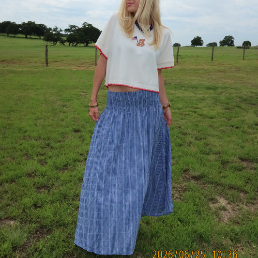 Bluebell Picnic Maxi Skirt