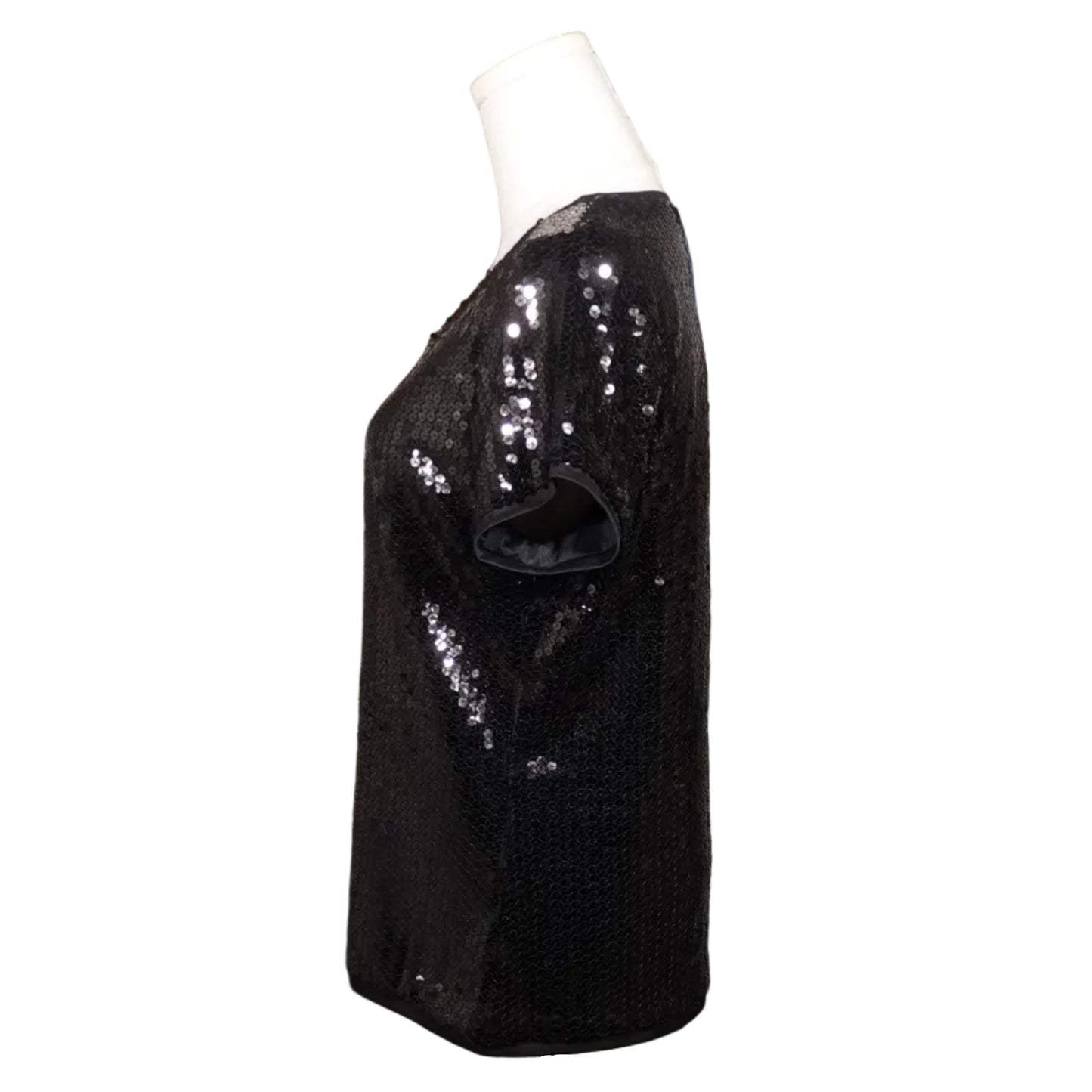 Augusta Glimmer Sequin Top-L