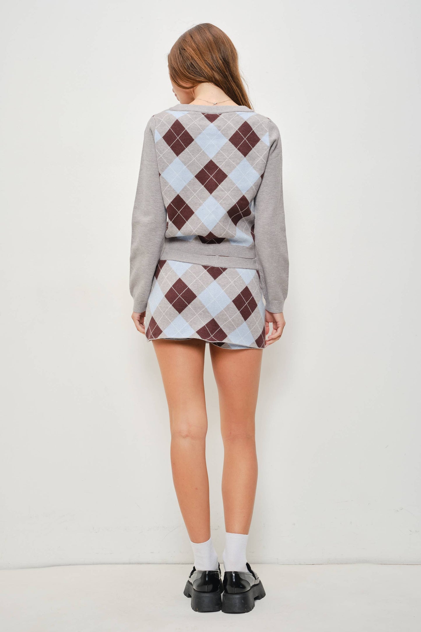 PREORDER Pippa Argyle Mini Skort