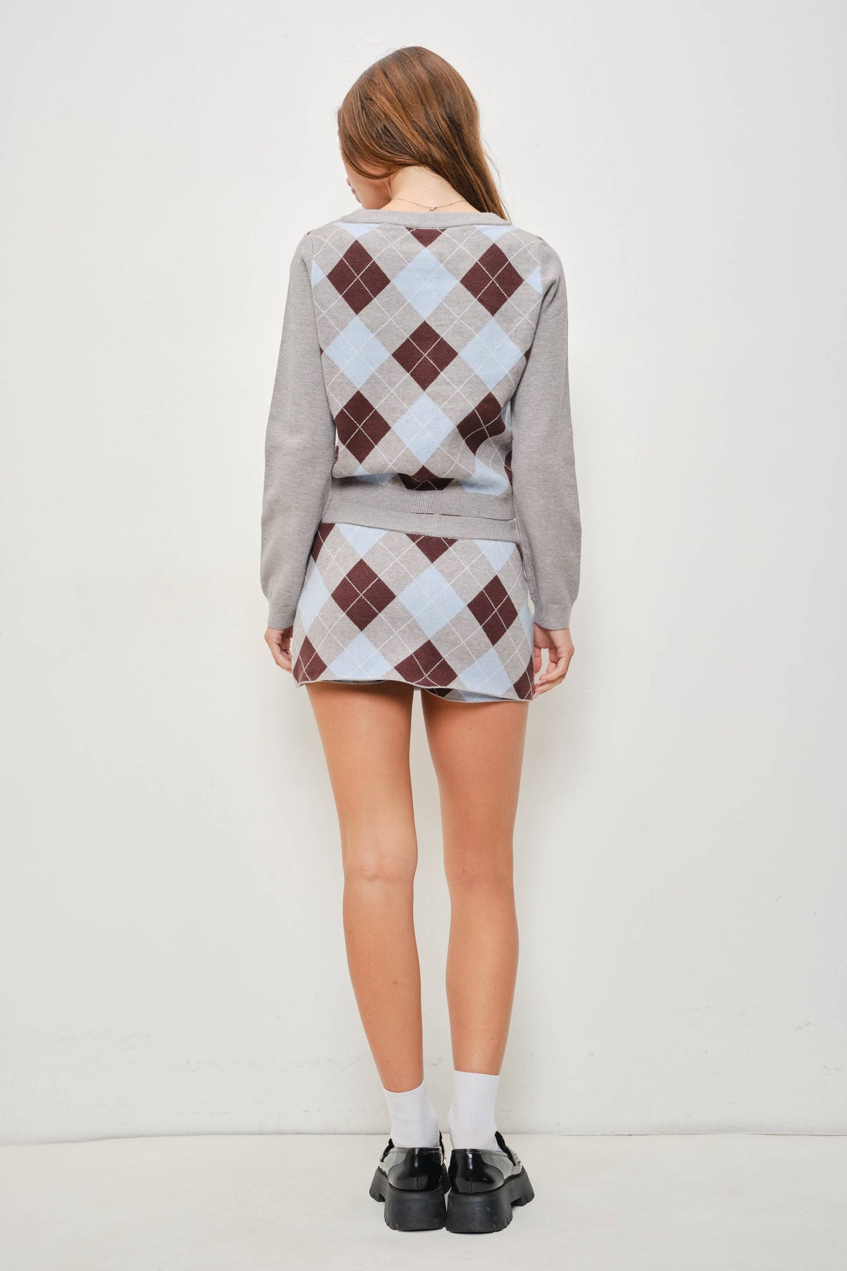 PREORDER Pippa Argyle Mini Skort