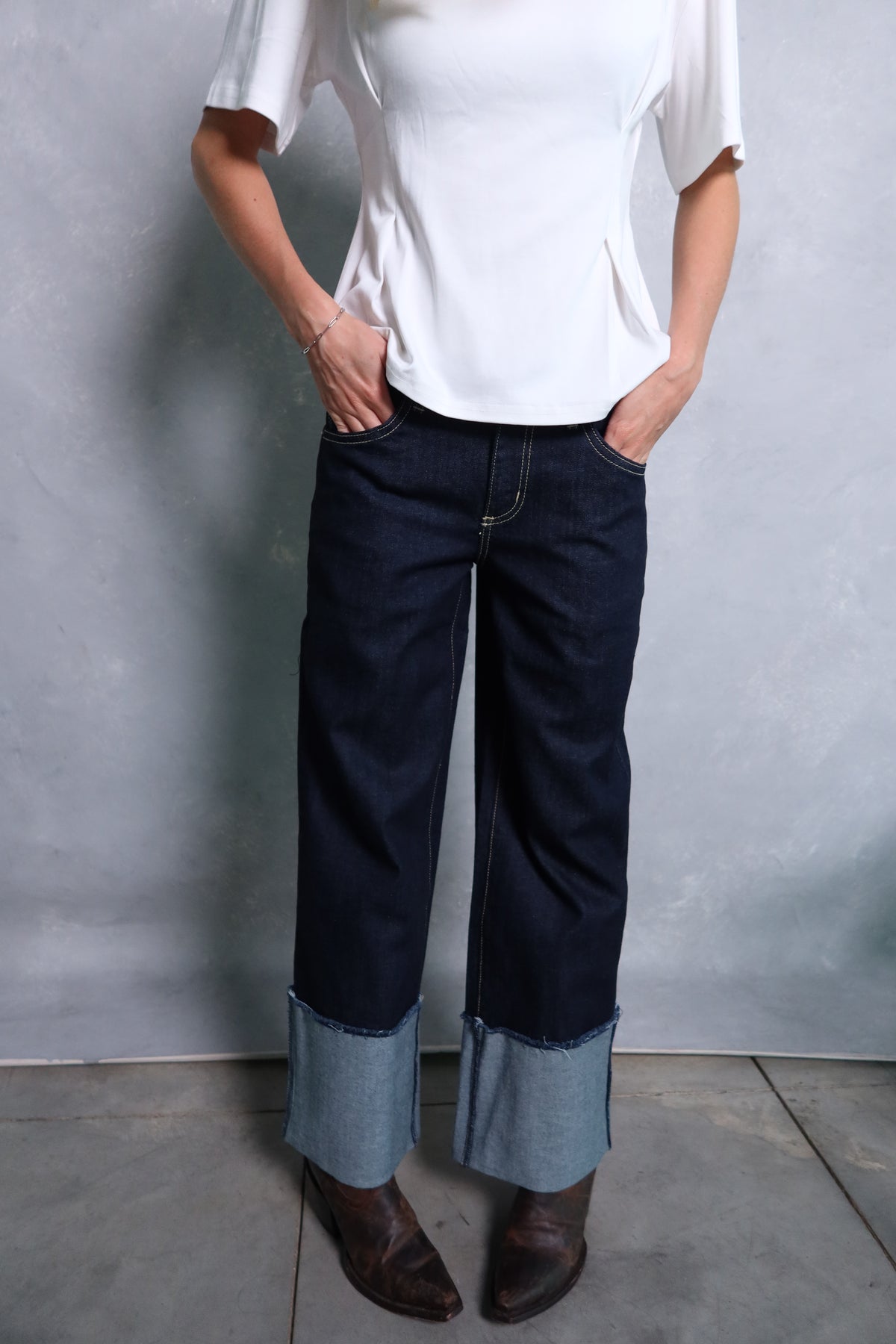 Soho Cuff Low Rise Jean