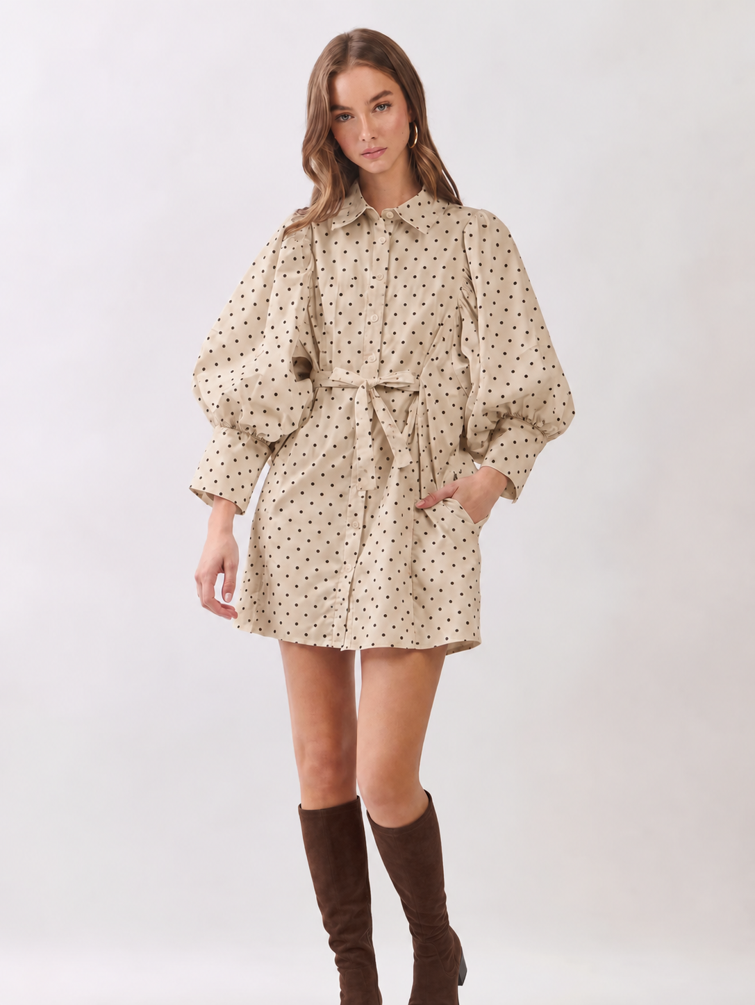 The First Sign of Fall Mini Dress