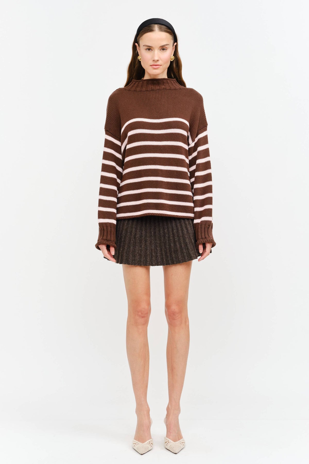 PREORDER The Espresso Stripe Sweater