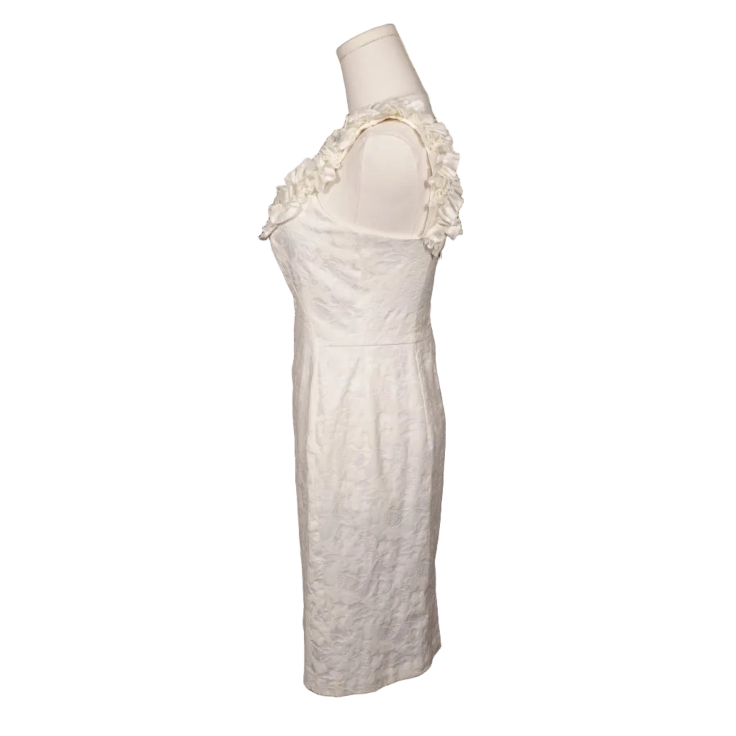 Maggy L Ivory Garden Party Midi Dress-4