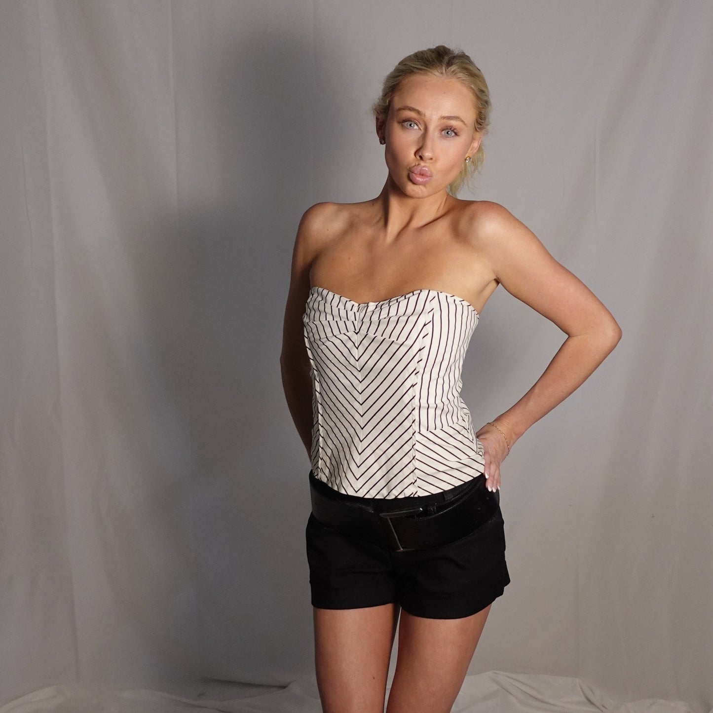 Striped Corset