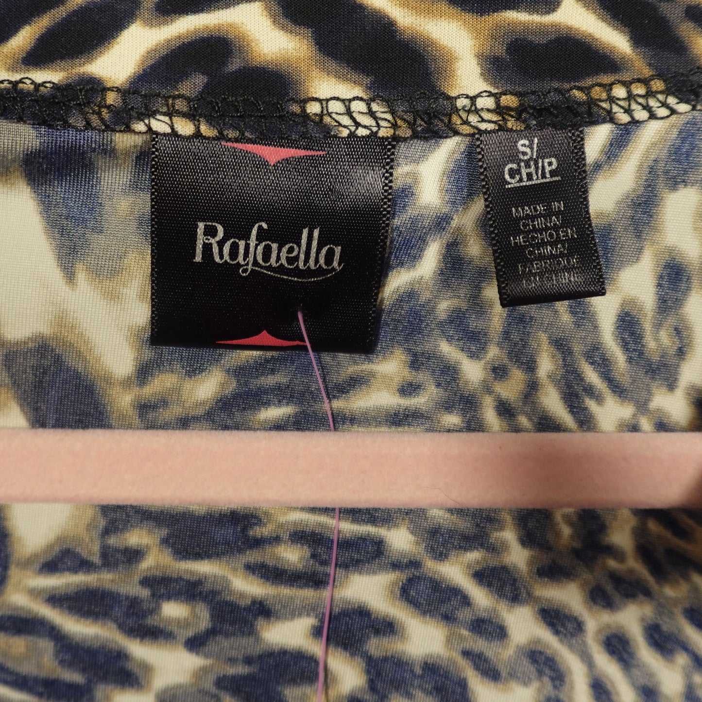Rafaella Leopard Print Blouse-S