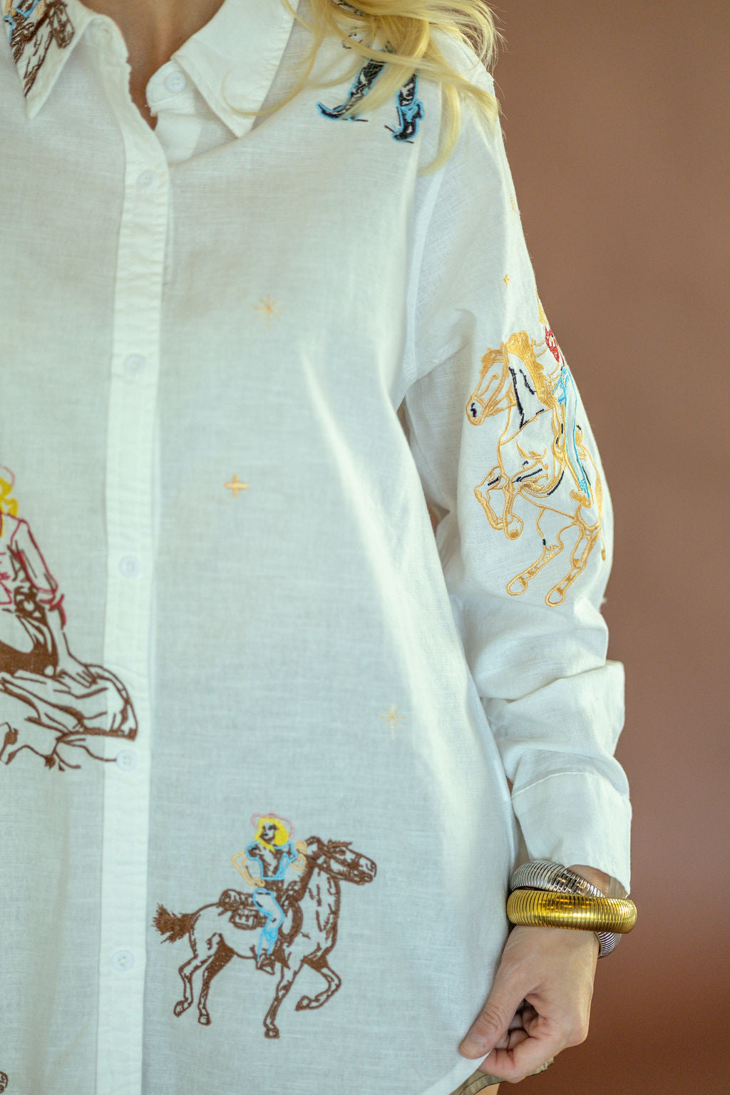 Howdy Honey Button Down