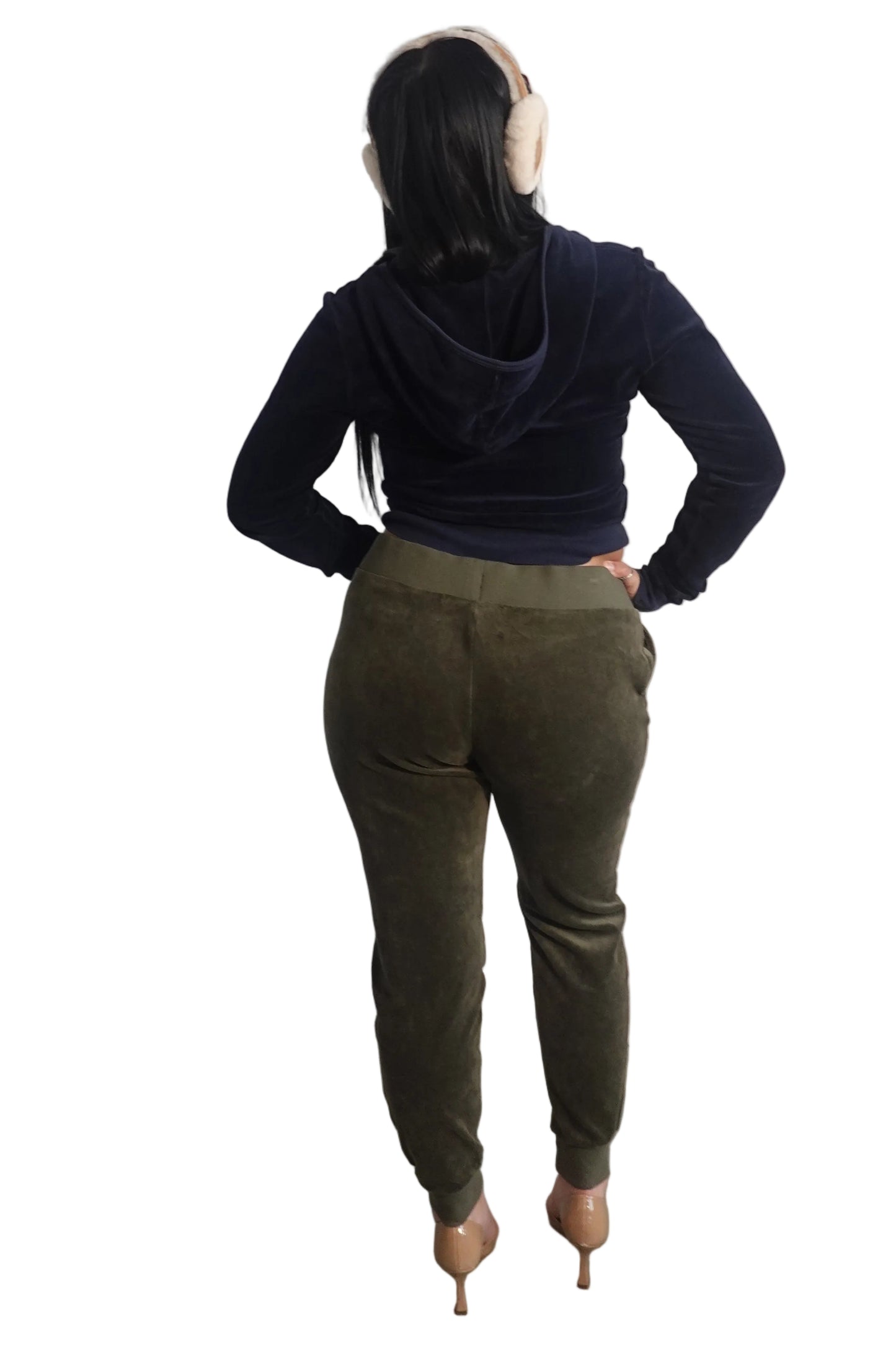 Vintage Juicy Couture Velour Joggers-L