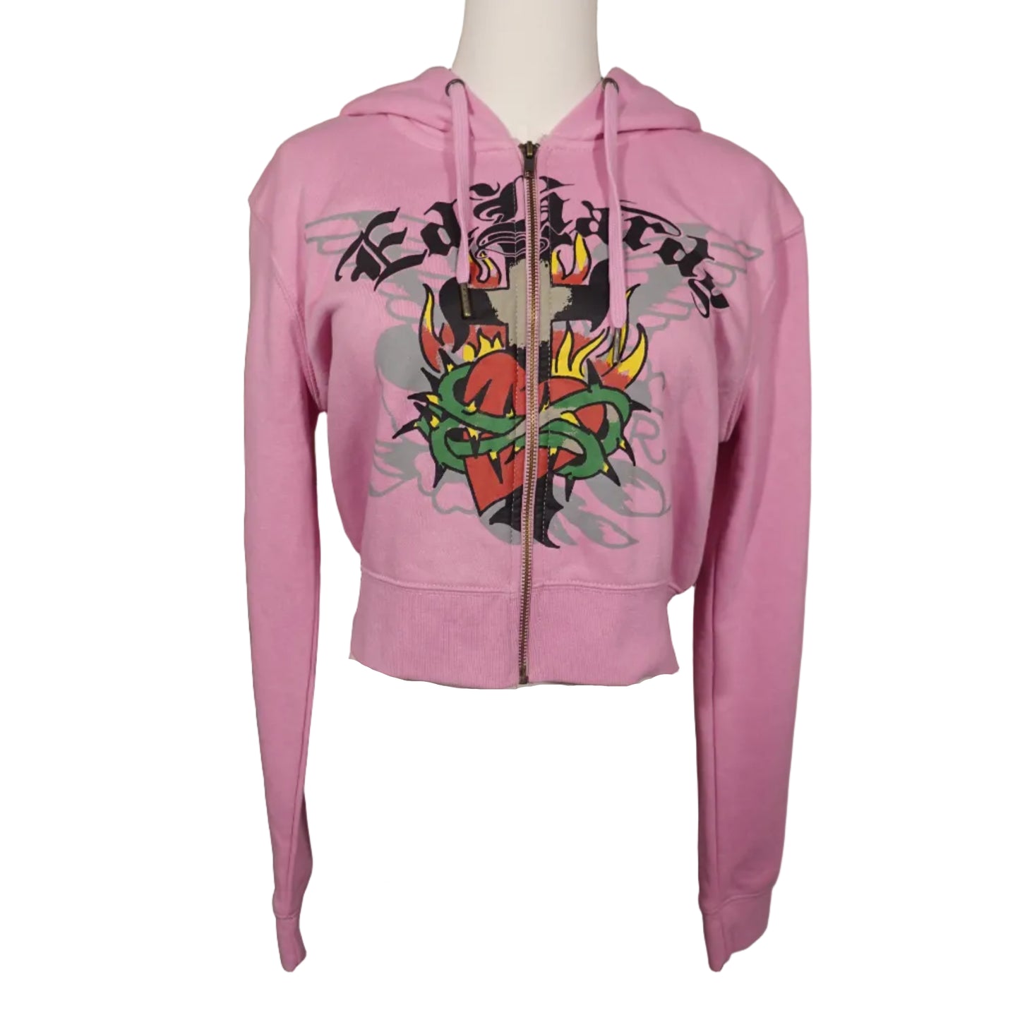 Ed Hardy Pink Angel Jacket-L