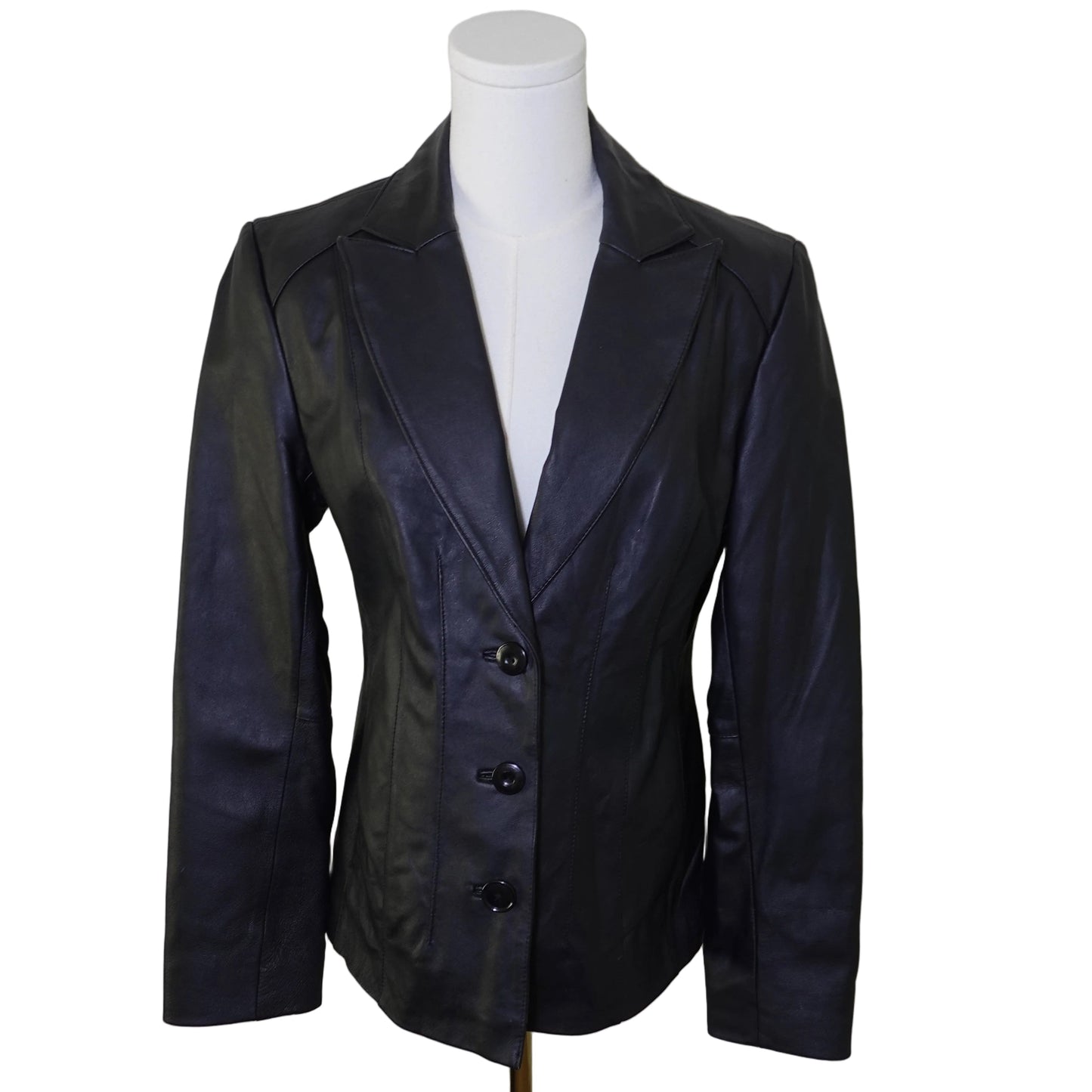 Vintage East 5th Genuine Leather Blazer-S