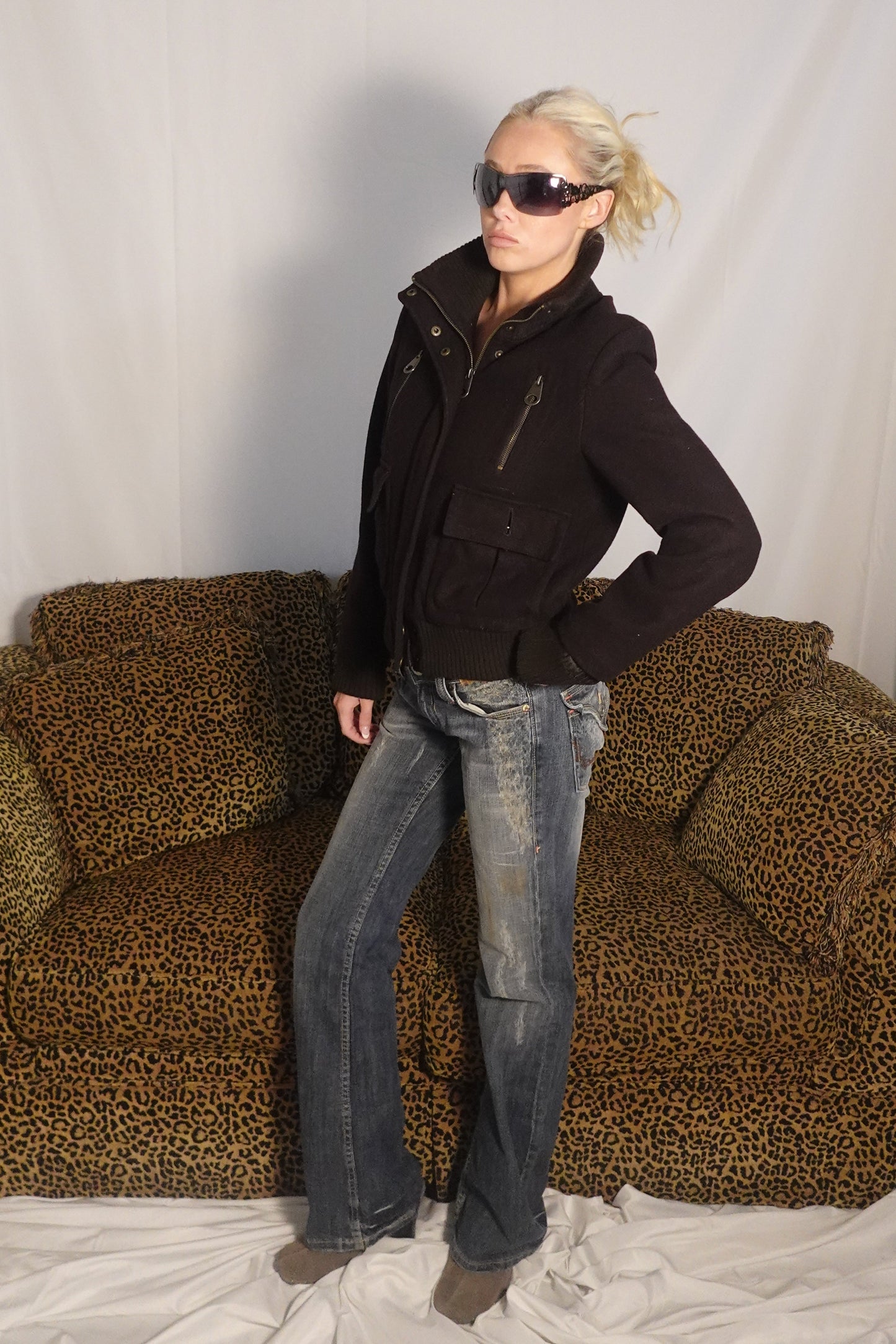 University Club Wool Bomber Jacket