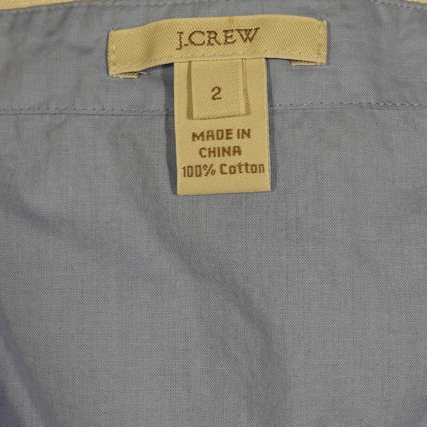 J.Crew Colorblock Cotton Babydoll Tank Top-2