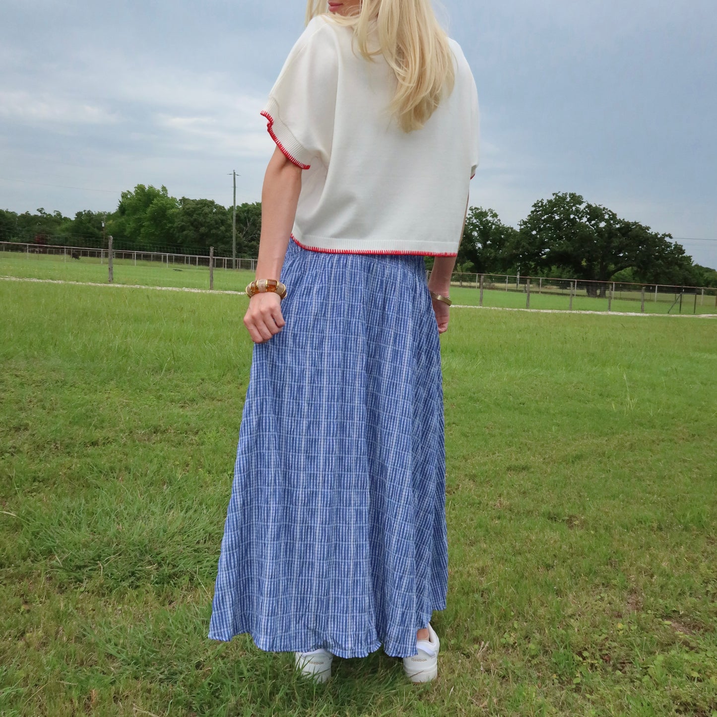 Bluebell Picnic Maxi Skirt