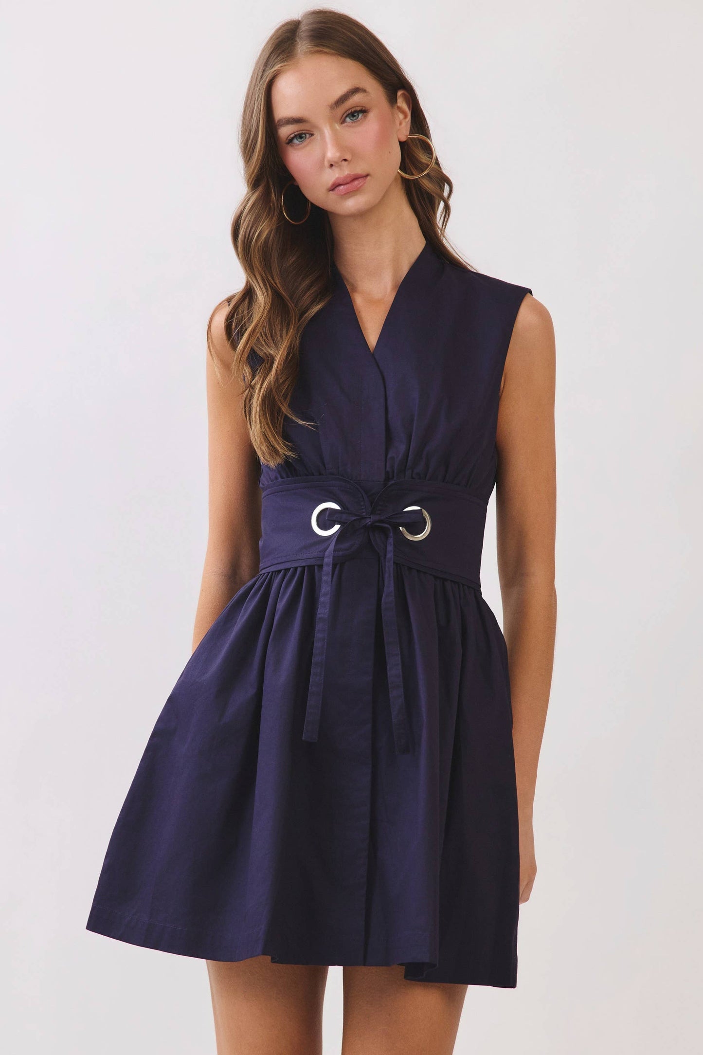 Sutton Belted Mini Dress