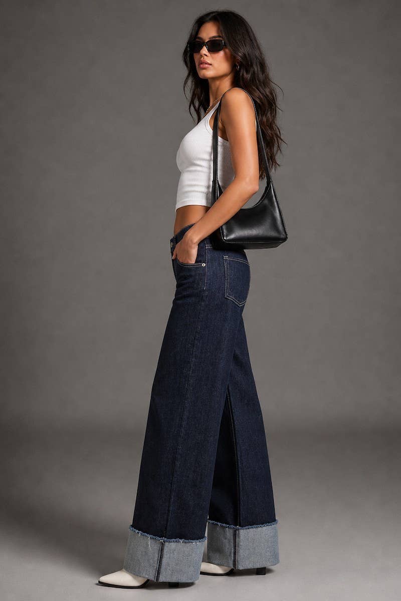 PREORDER Soho Cuff Low Rise Jean