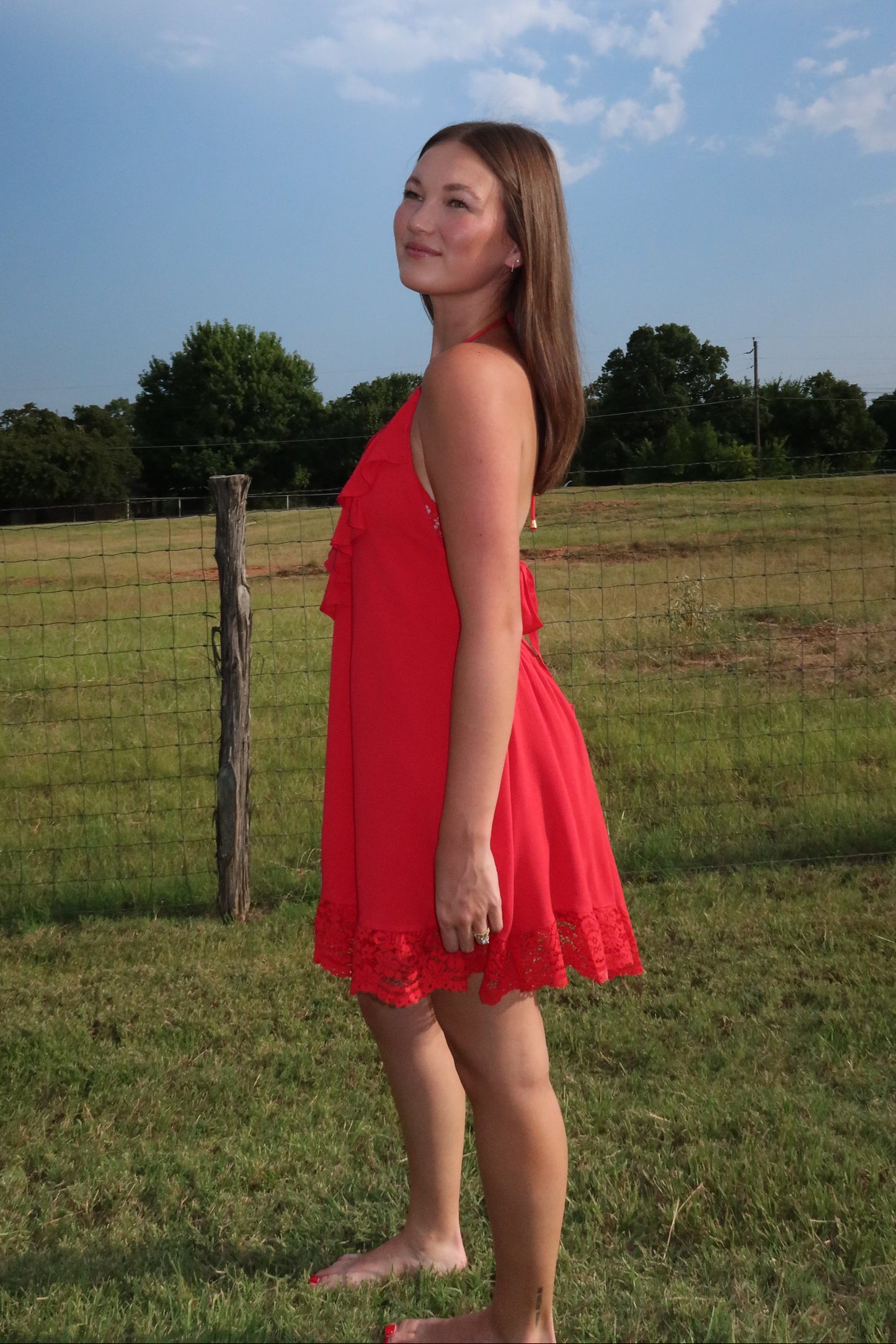 Scarlet Sunset Dress