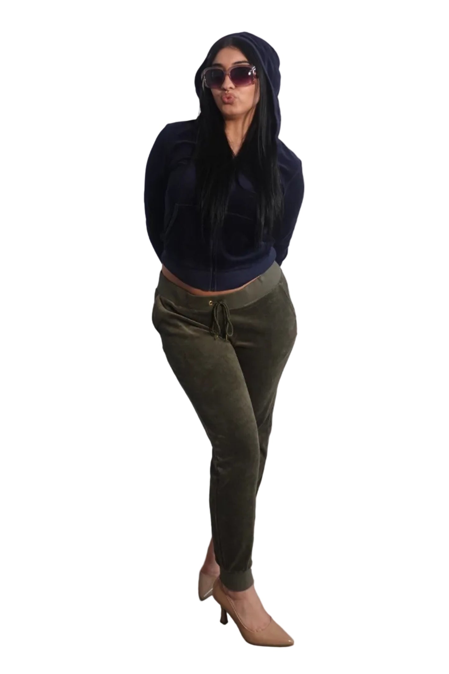 Vintage Juicy Couture Velour Joggers-L