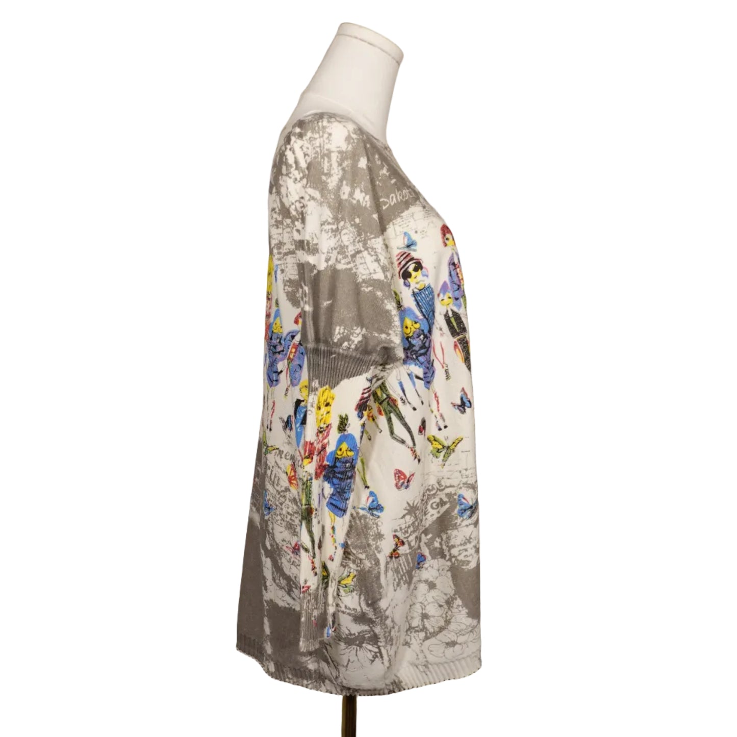 Ellazhu Illustrated Knit Dress