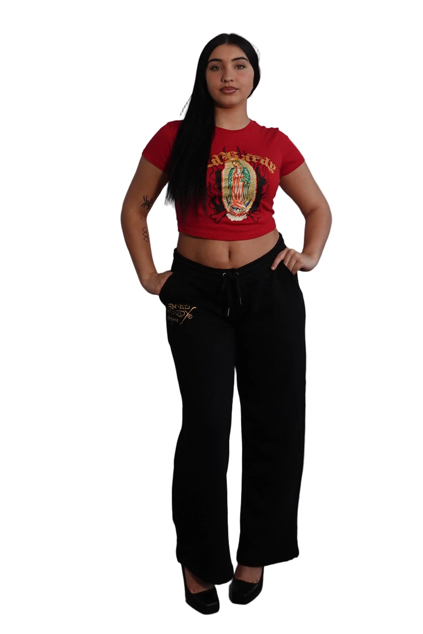 Ed Hardy Red Tee - Sacred Icon Edition