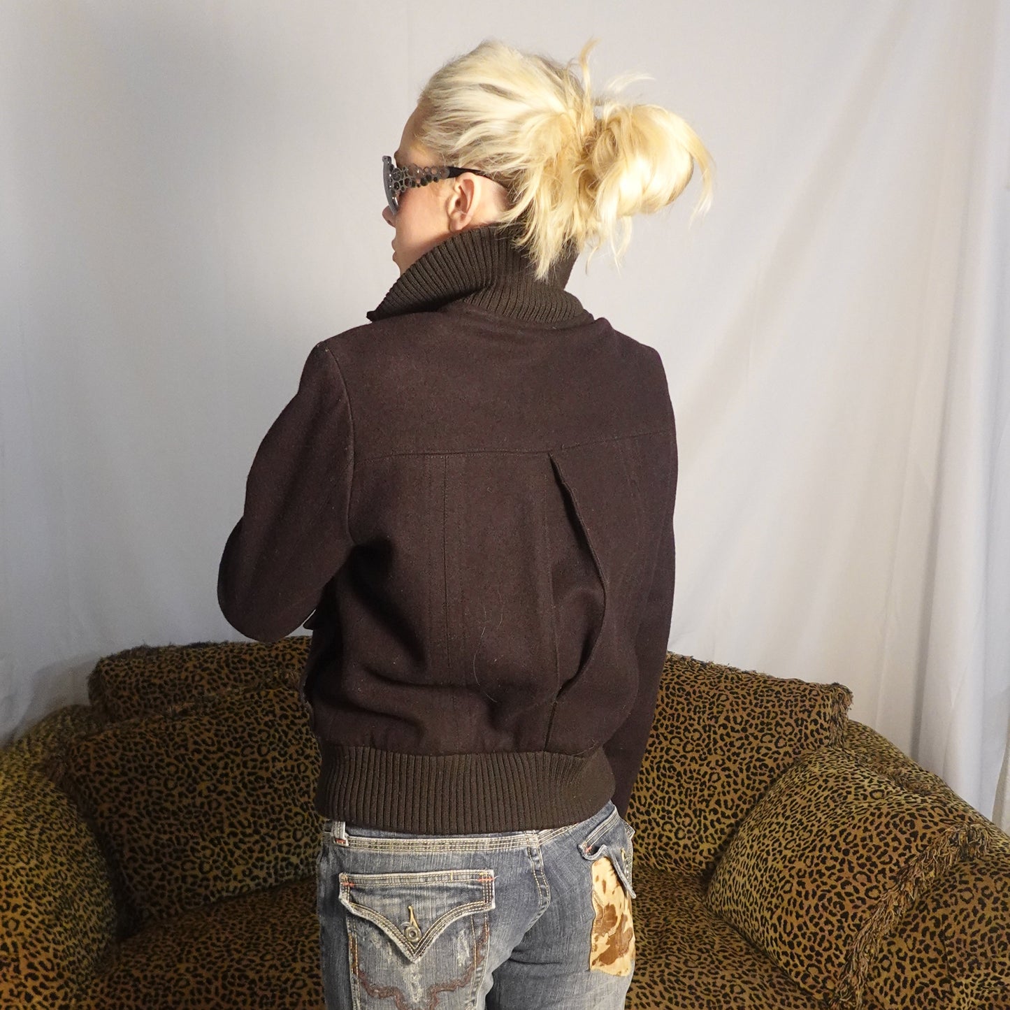 University Club Wool Bomber Jacket