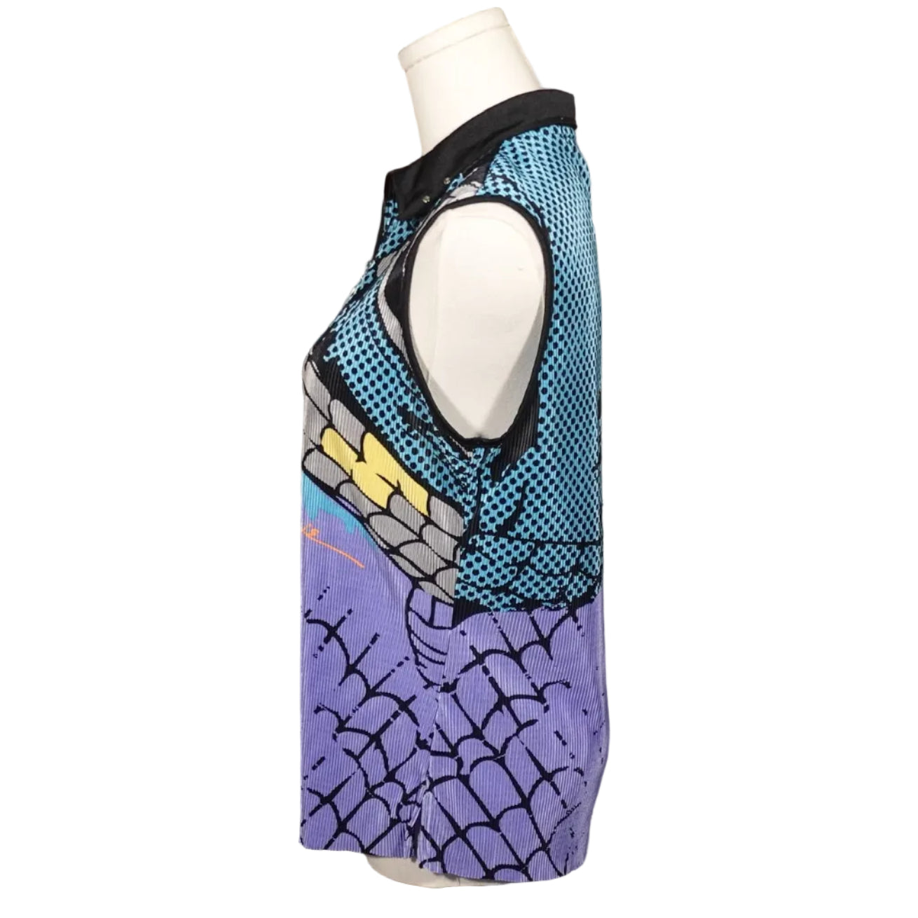 Pop Art Zip Top-M