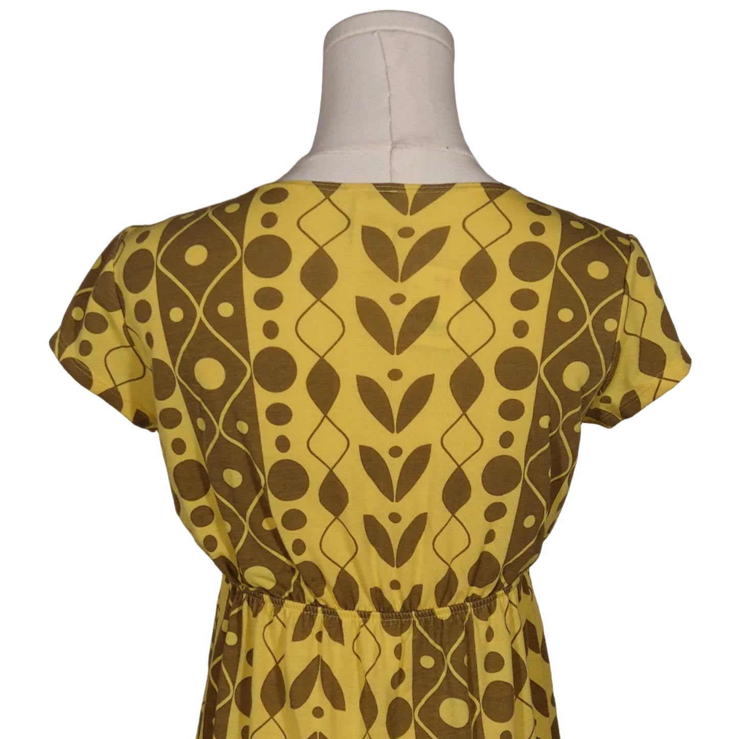 Chelsey Golden Hour Retro Midi Dress-M