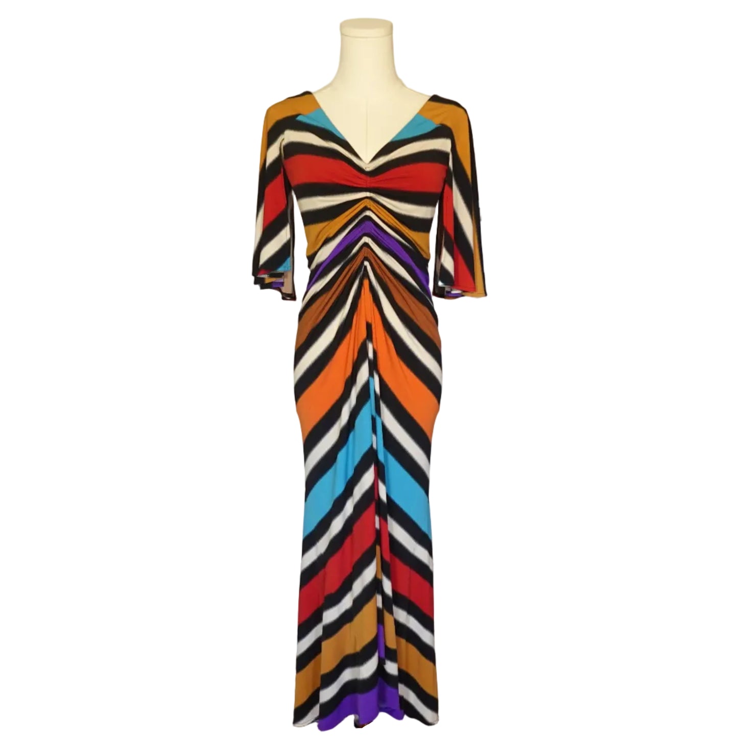 Muse for Boston Proper Stripe Maxi Dress-6