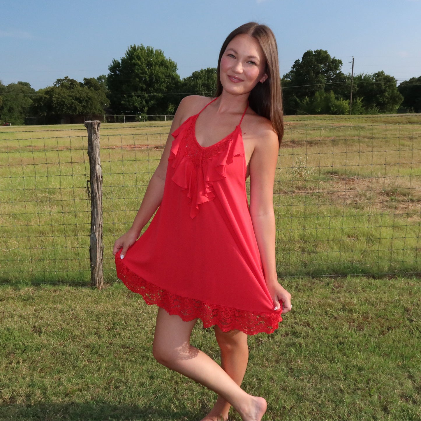 Scarlet Sunset Dress