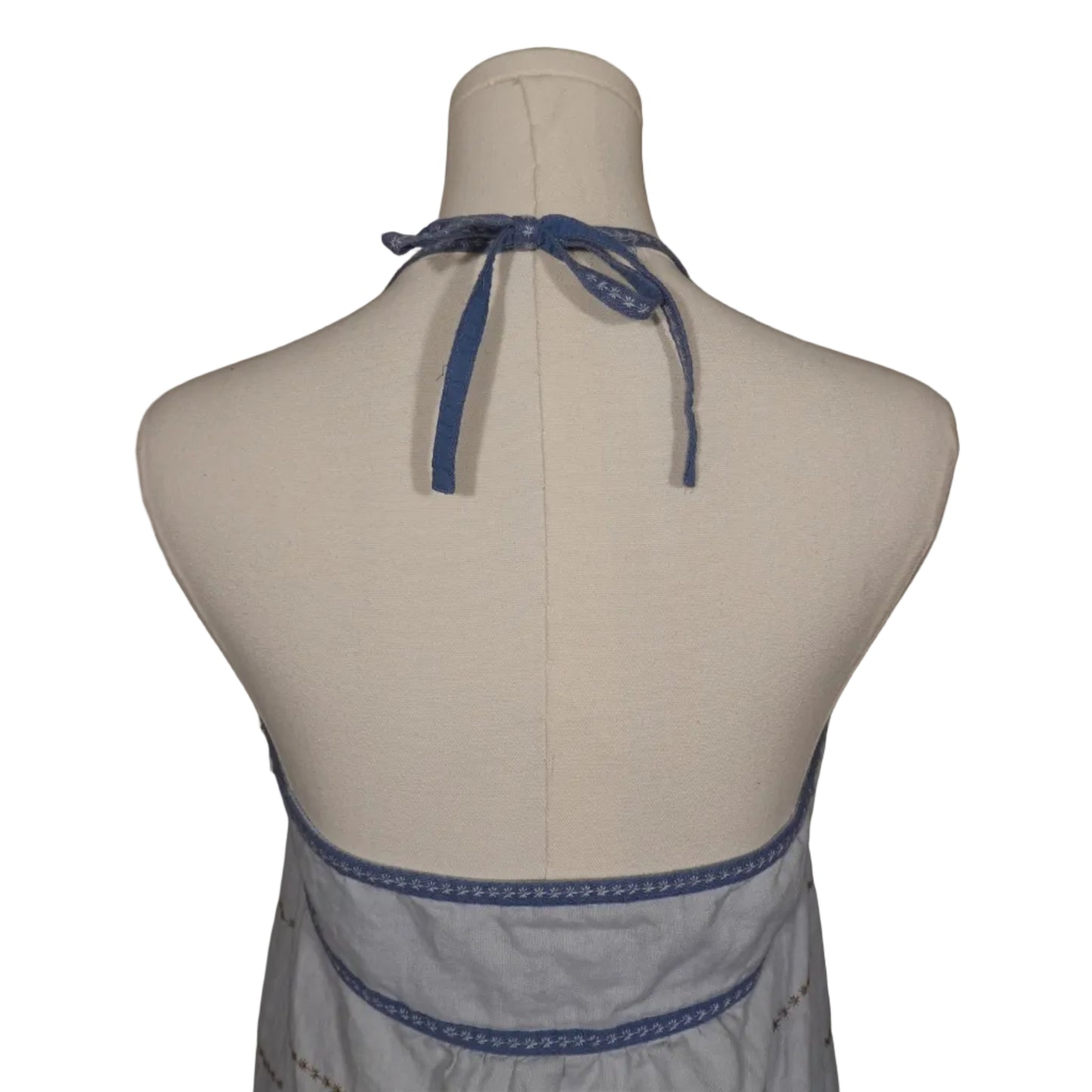 Anthropologie Intuitions Embroidered Halter Top – Size 6