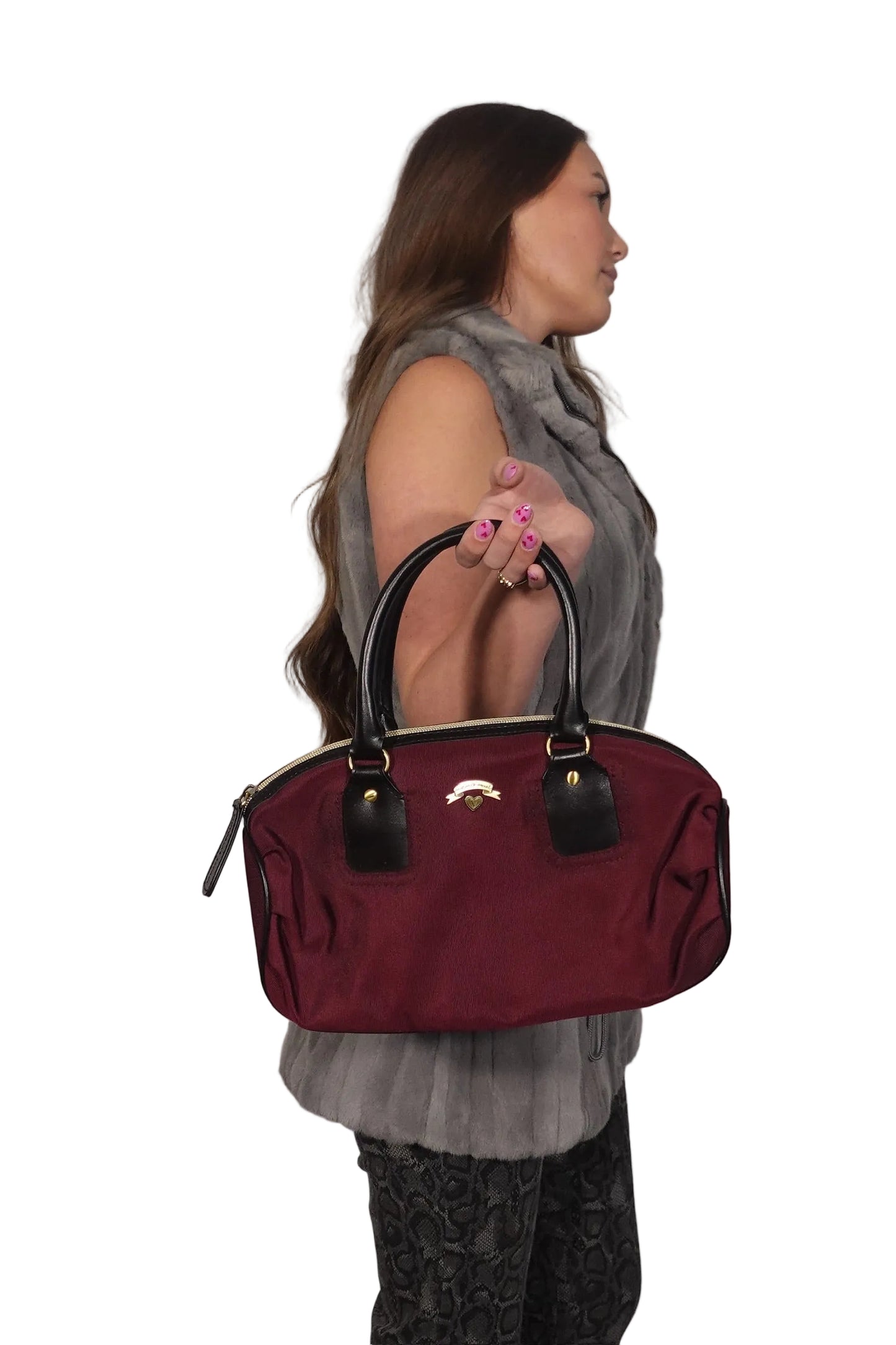Victoria Secret Y2K Burgundy Handbag