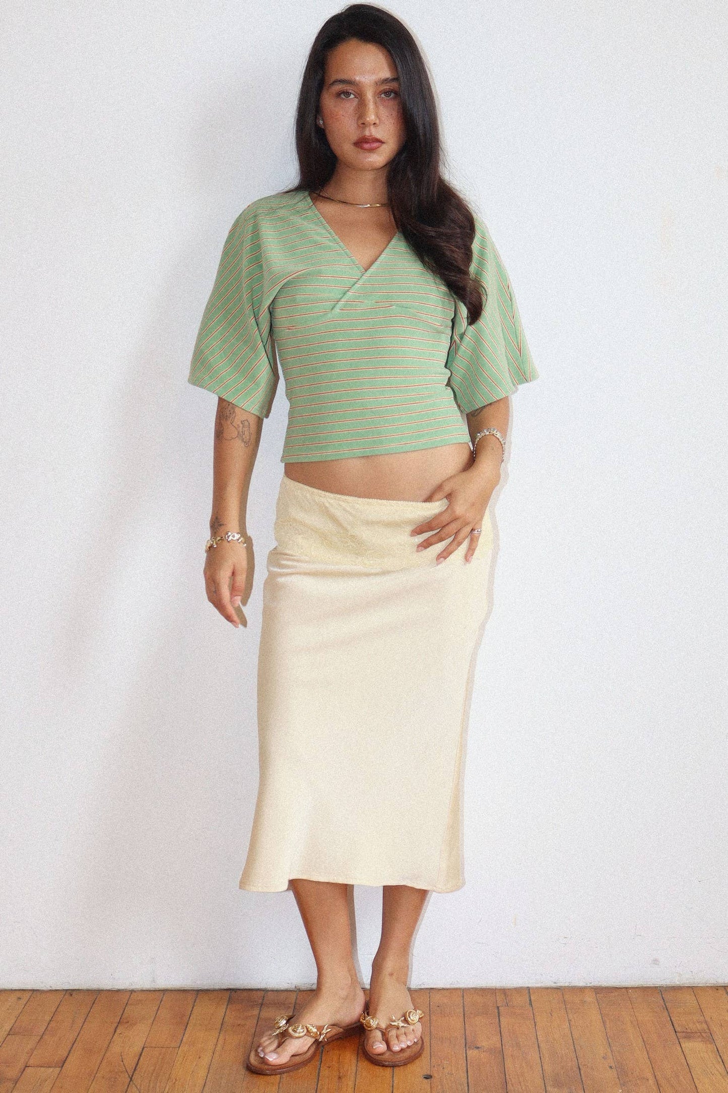 PREORDER Matcha Date Knit Top