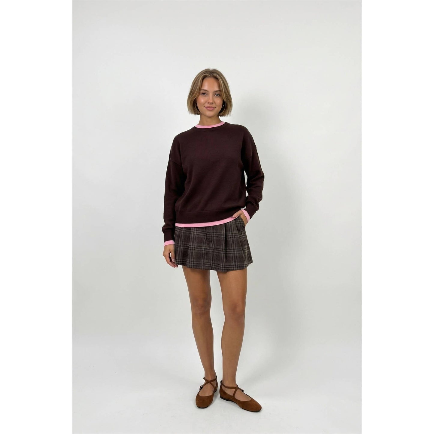 Varsity Layers Sweater