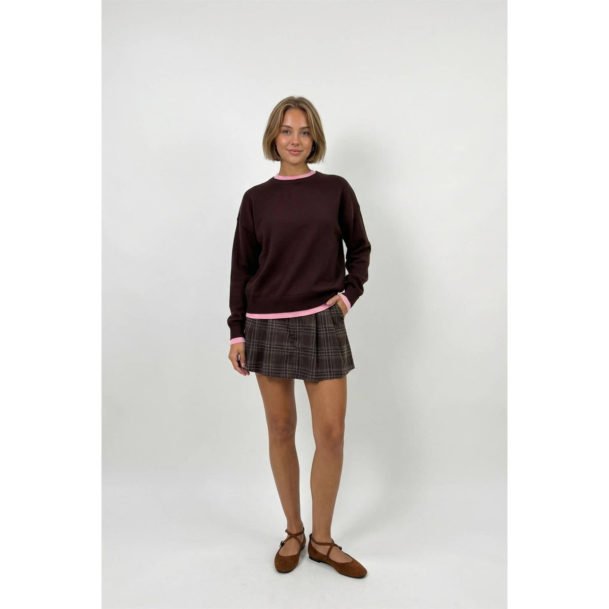 Varsity Layers Sweater