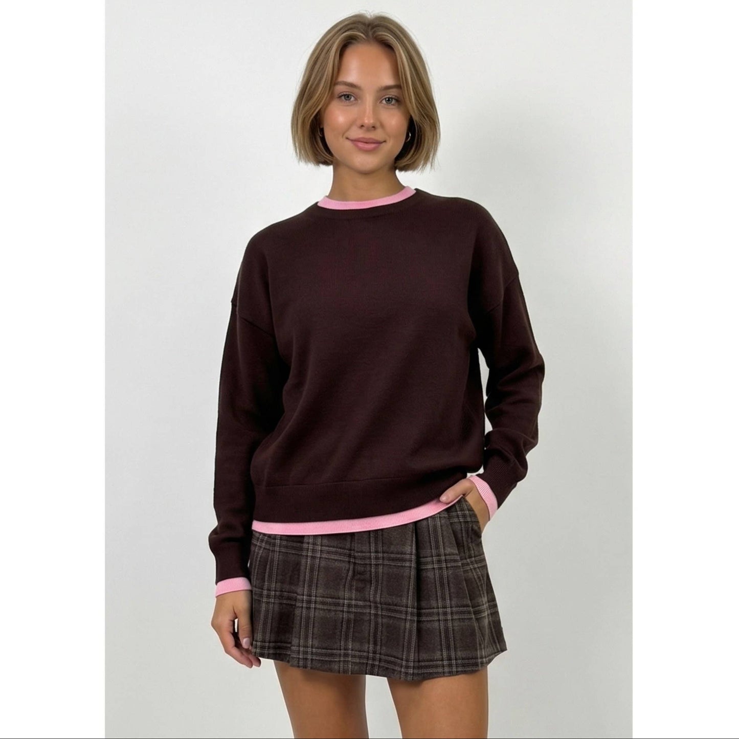 Varsity Layers Sweater