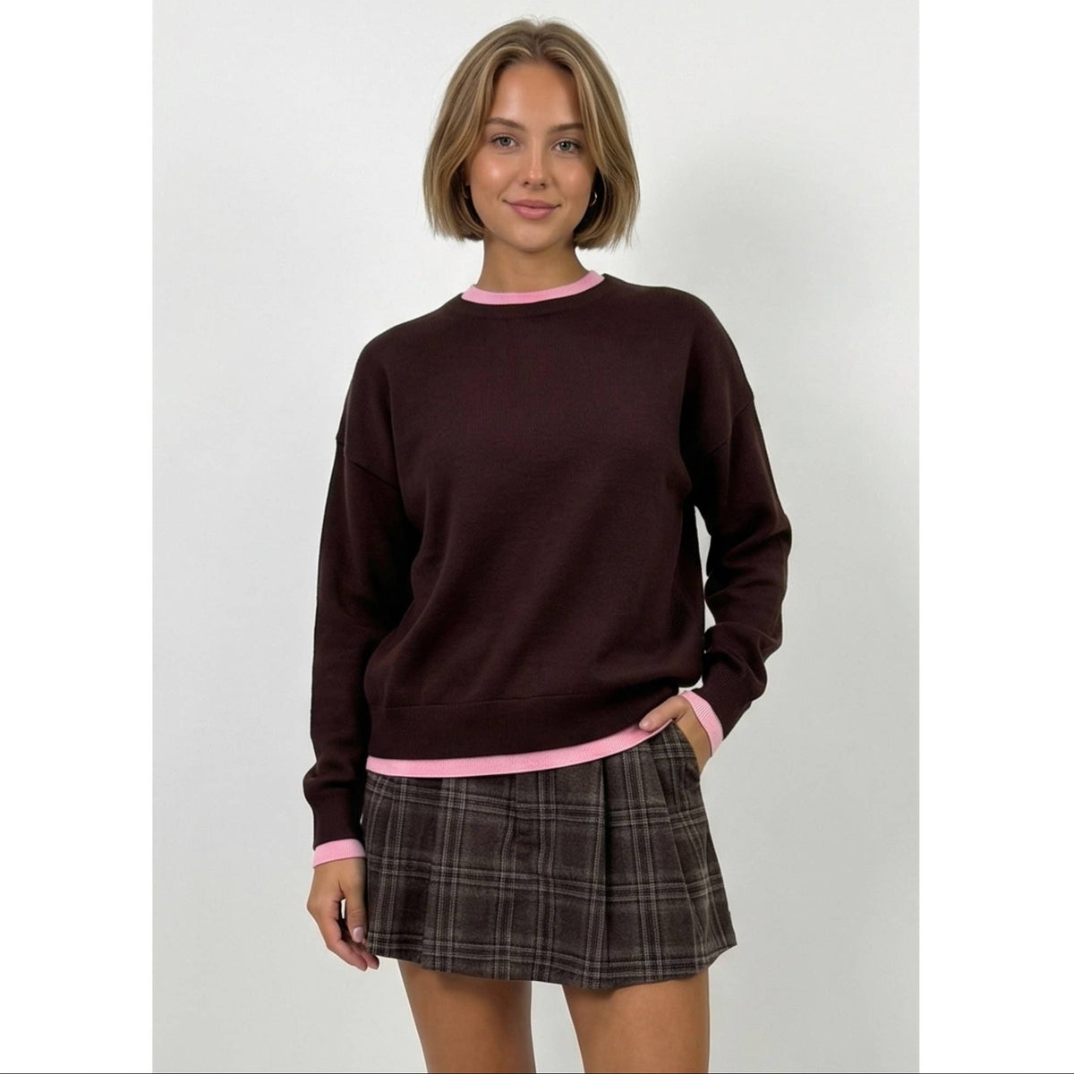 Varsity Layers Sweater