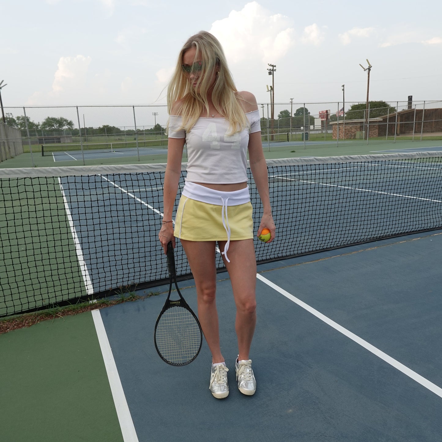 Lemon Mini Tennis Skort