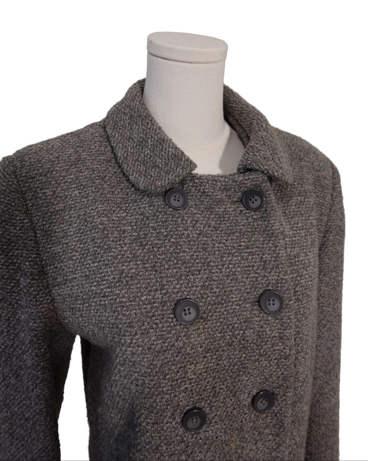 Jones New York Grey Coat-12