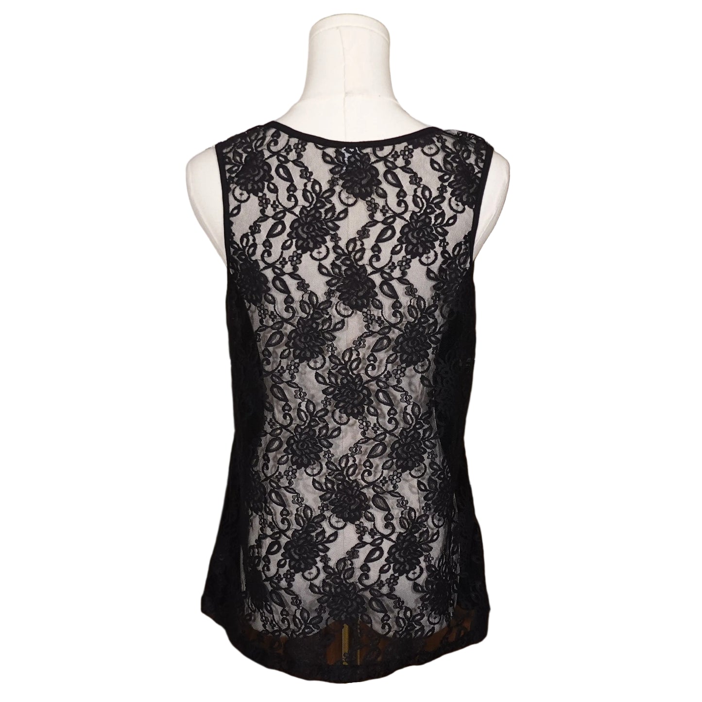 Luckenbach Texas Rhinestone Tank Top-M