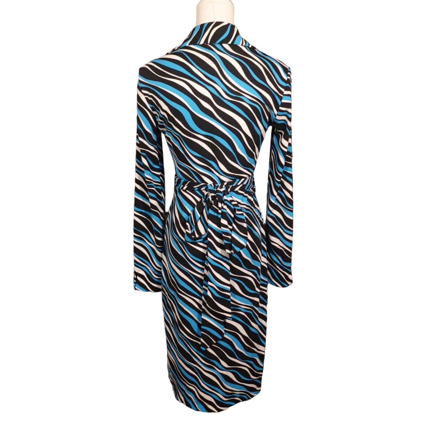 Express Zebra Print Wrap Dress (1/2)