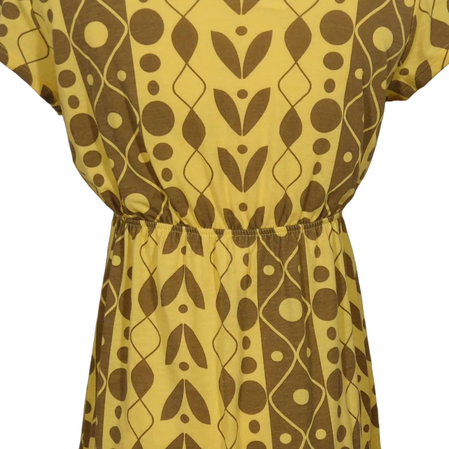 Chelsey Golden Hour Retro Midi Dress-M