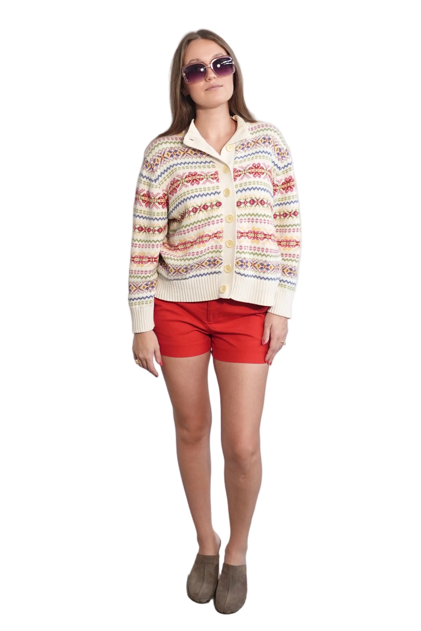Martin Fit Tailored Mini Shorts - Cherry Red-6