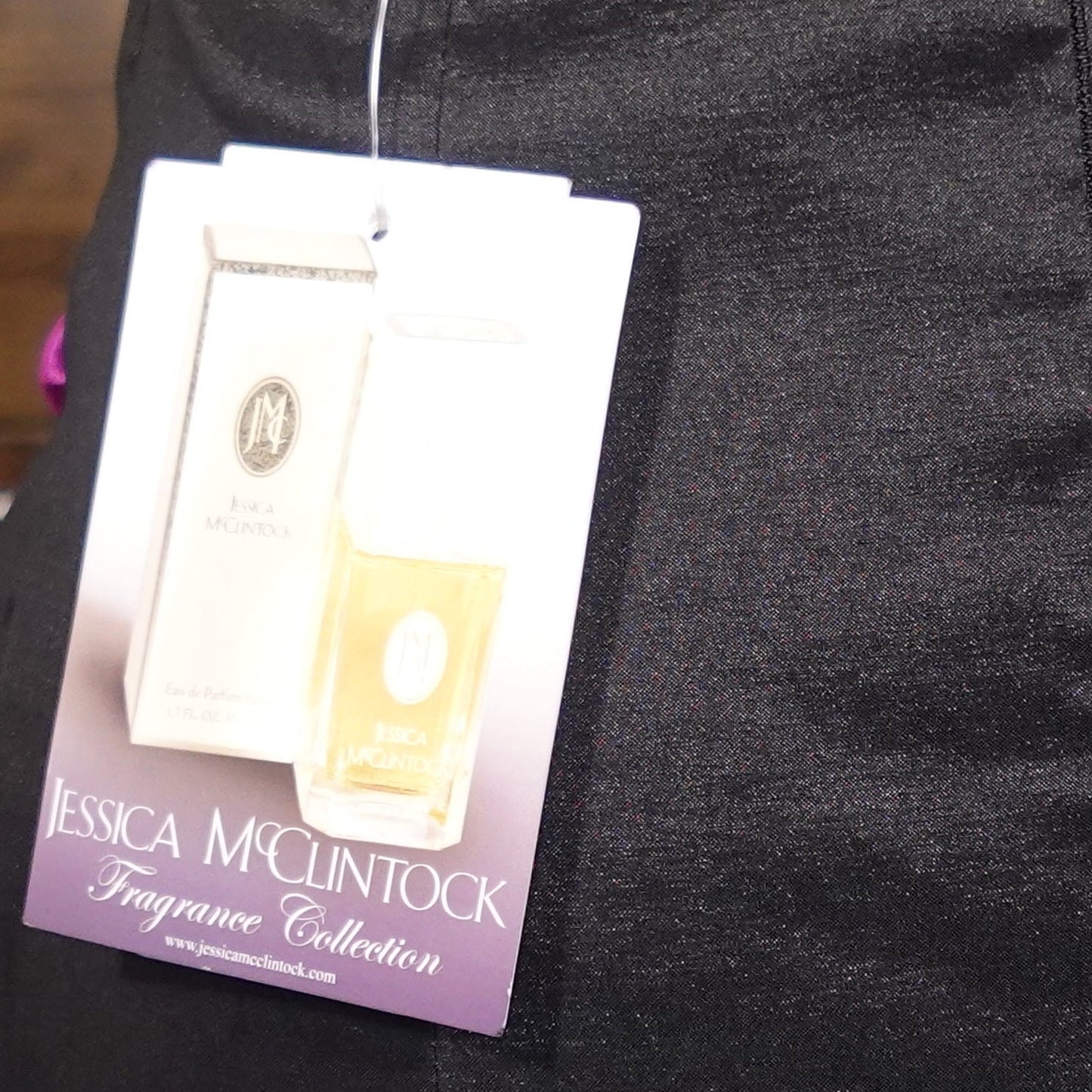 Jessica McClintock Midnight Bloom Strapless Dress NWT (4)