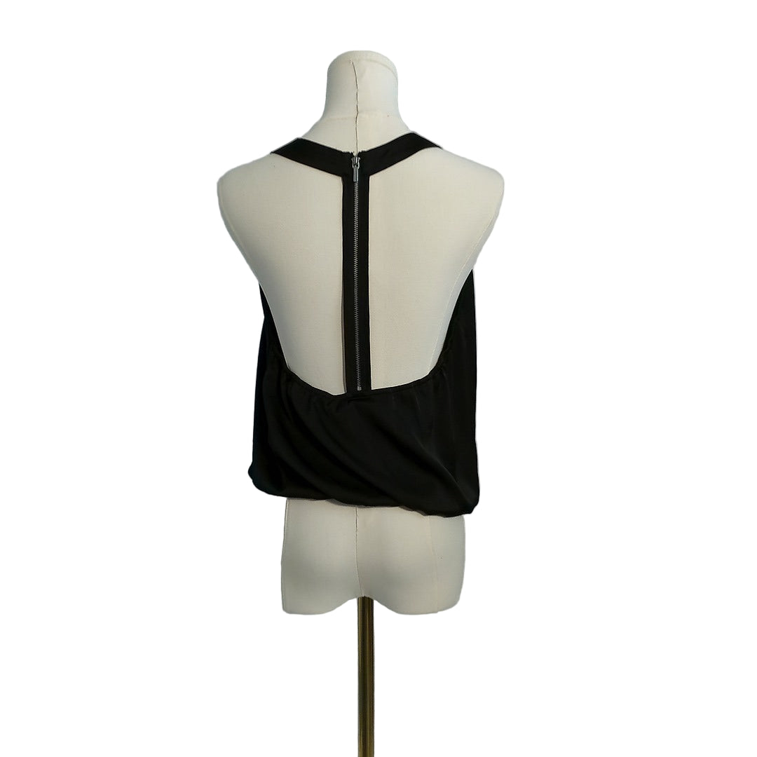 Bebe Black Backless Cami