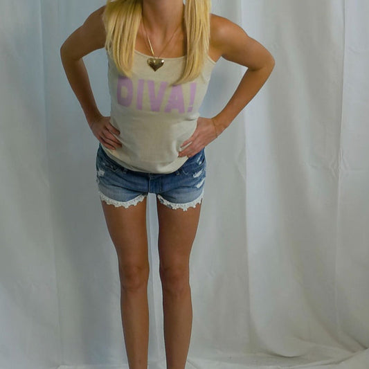 Gray Shimmer DIVA! Tank