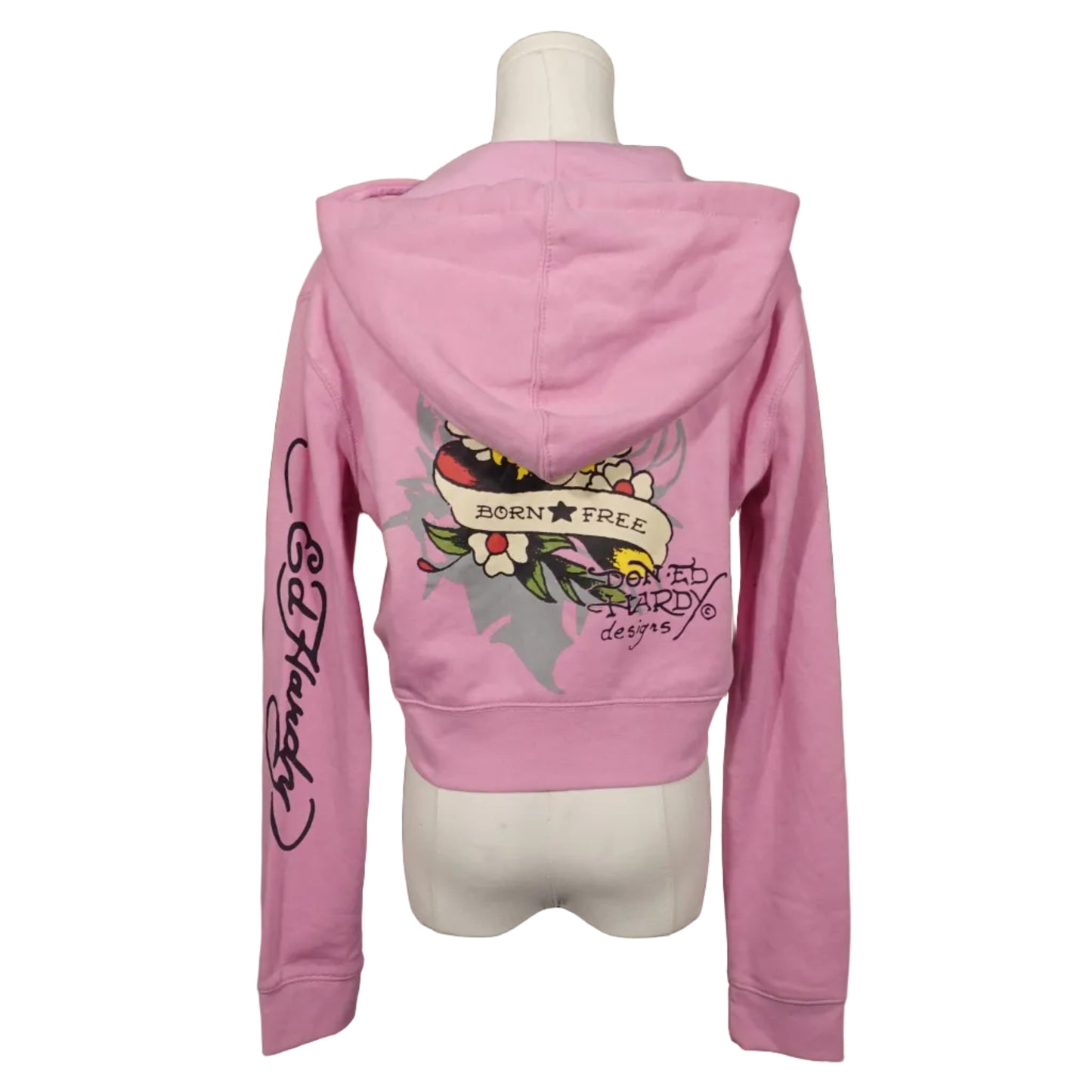 Ed Hardy Pink Angel Jacket-L